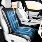 Coolhaul cushion installed in car with cooling airflow