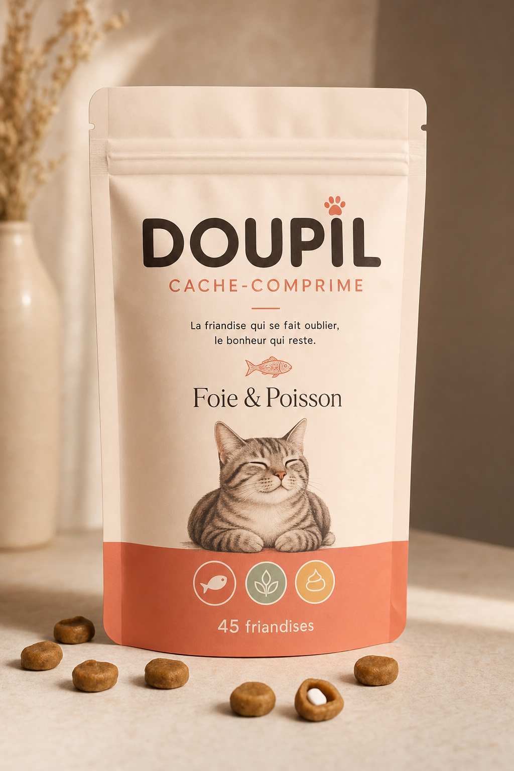 La Box Doupil — friandise cache-comprimé